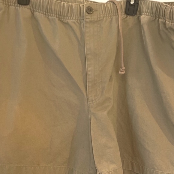 Lands’ End  Men’s tan cds drawstring elastic waisted shorts in Xlg - Picture 1 of 5